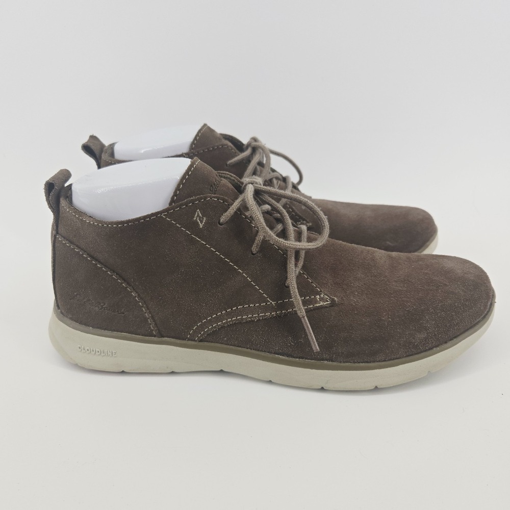 ATLAS CLOUDLINE EDDIE BAUER CHUKKA BOOTS BROWN SIZE 9 WOMENS‎